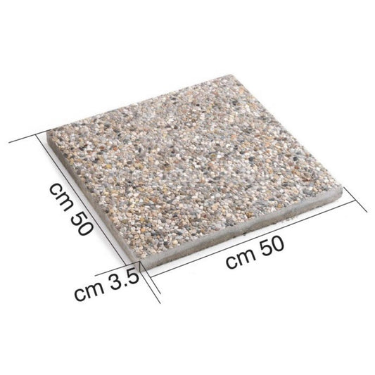 PLAQUE À GRAINS 50X50 CM