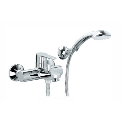 Mélangeur monoc. Baignoire avec support articulaire Blue Line