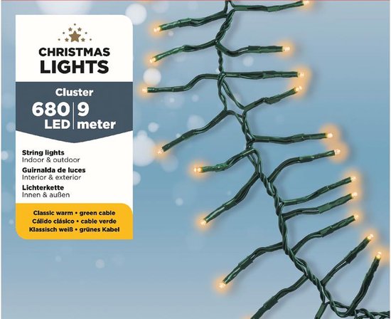 Lustre Led Cluster Budget 900Cm 680L CC