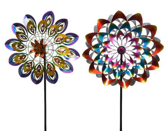 Moulin à vent extérieur en fer