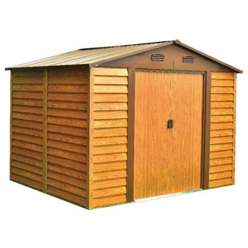 Abri de Jardin Chalet 278x238xh.215 cm Bois Naturel