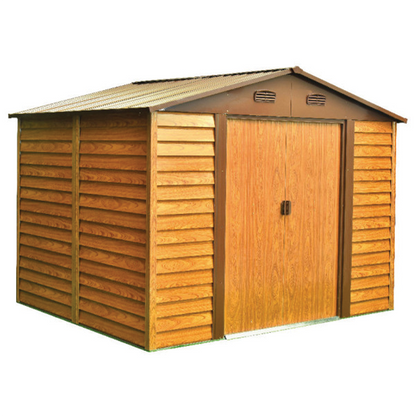Abri de Jardin Chalet 278x238xh.215 cm Bois Naturel