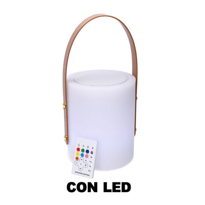 Lampe LED multicolore en plastique rechargeable avec musique cm20 h