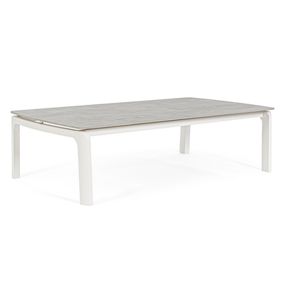Table basse JALISCO 120X70 BLANC