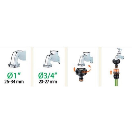 Prise de robinet Ecogrip 3-4" - 1"