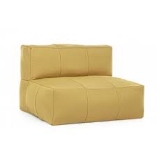 Fauteuil d'extérieur Sparrow Citron - Tissu oléfine, déperlant et résistant aux rayons UV - Dimensions 90x87cm H. 64cm H. assise 32cm