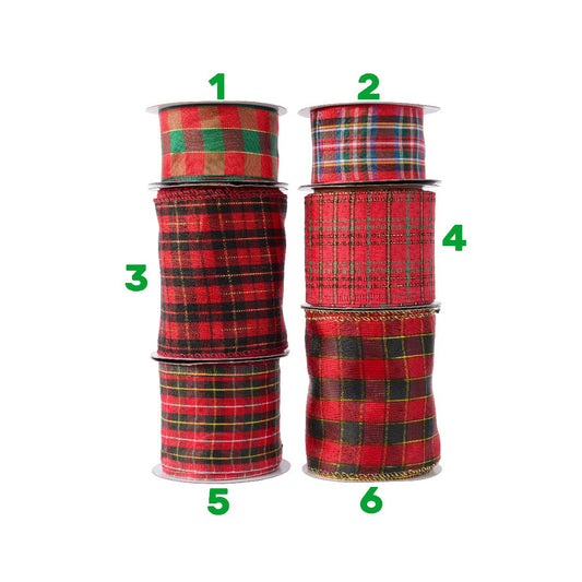 Ribbons assortis de toit H2 cm