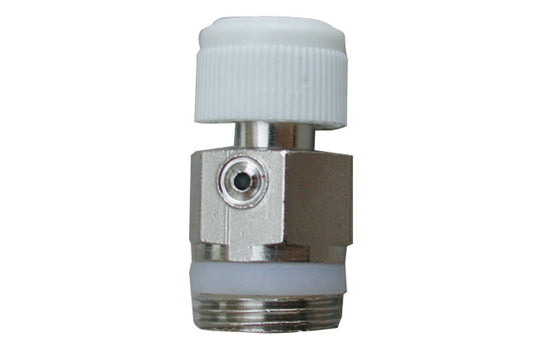 Soupape de reniflard en laiton chromé pour radiateur