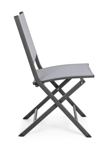 Chaise pliante Elin Antracite-Grigio