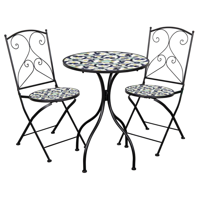Ensemble table et 2 chaises Modica