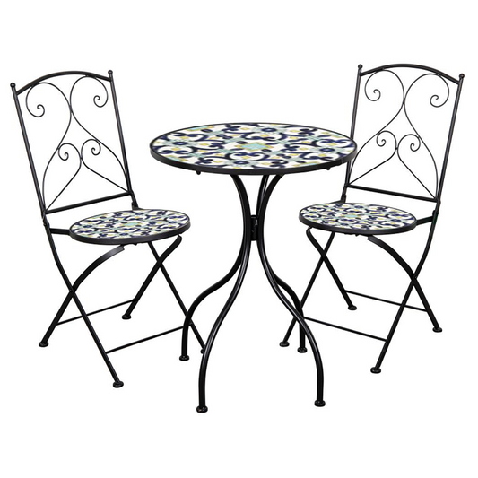 Ensemble table et 2 chaises Modica