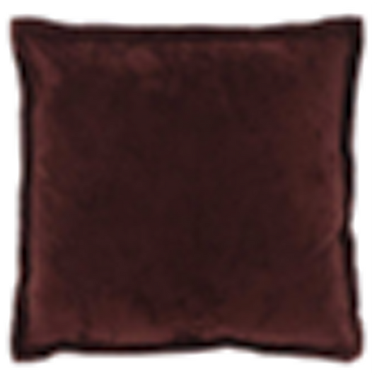 Coussin Tatum 45x45cm pierre de sang