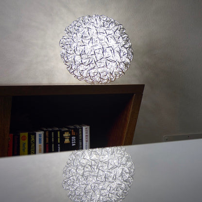 Lumières de Noël ATS Sphère Argentée 100 LED Ø40cm