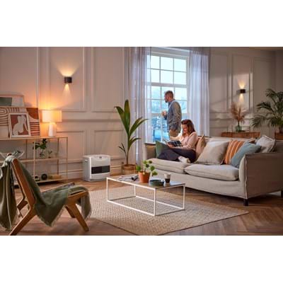 Poêle à combustible laser SRE 8040 TC Silver Programme, réglage et chauffage