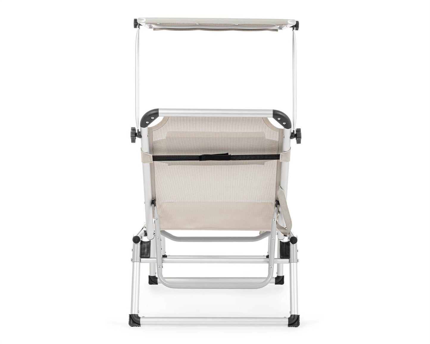 Lit Pliant avec Toit Gris Glace - 193x76x31 cm