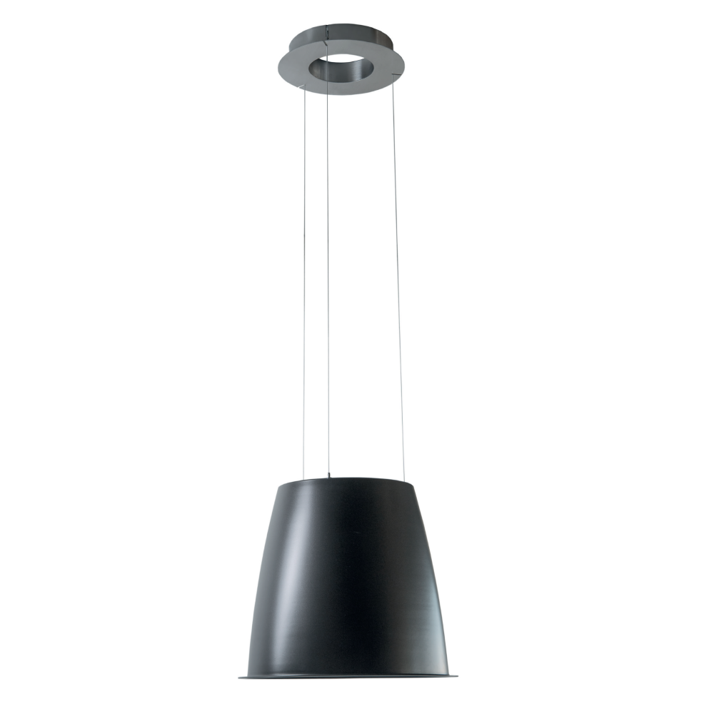 Hotte aspirante URBAN LUX ISOLA en inox bruni Ø49 cm