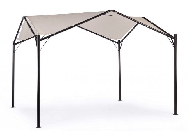 Dôme de Jardin Gazebo 3,5x3,5x2,6 m Anthracite/Gris