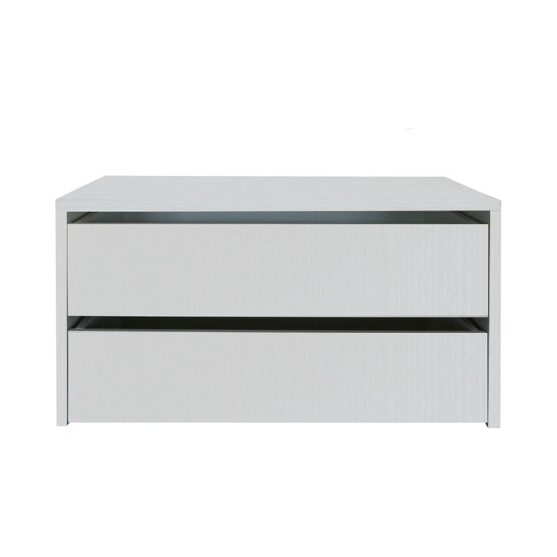 Commode en bois blanc pour intérieur H.50xL.86,5xP.45 cm