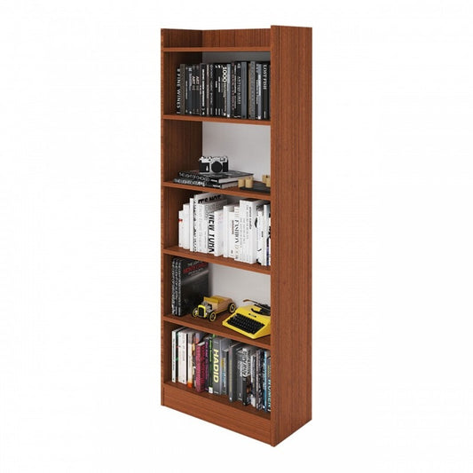 Bibliothèque Alessia en noyer - 180x64x29 cm