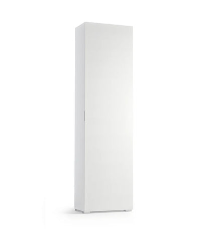 Range-chaussures mobile polyvalent 7 étagères blanc
