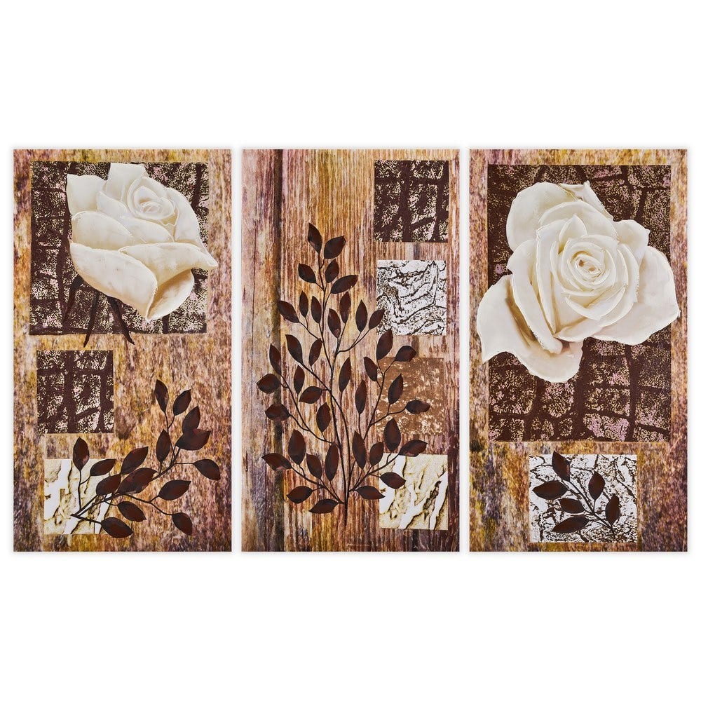 TABLEAU PHOTOPRESSÉ AVEC EFFET PEINTURE 55 X 3 X 100 CM