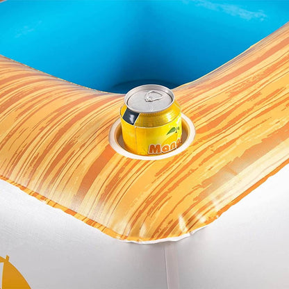 Îlot de bar gonflable 246x246 cm.