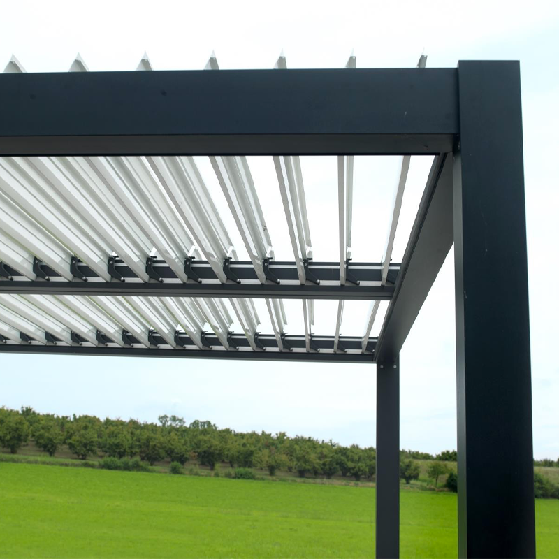 Pergola manuelle en aluminium Tennessee 3x4x2,3