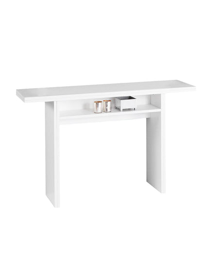 Table Console Extensible Oplà Blanche