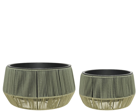 Ruby Outdoor Fioriadera Fioriadera en ensemble bas de 2 d48 cm