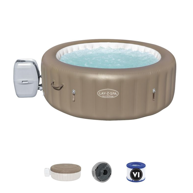 Spa gonflable Lay-Z-Spa Palm Springs AirJet pour 4 à 6 personnes