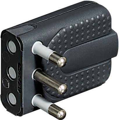 Prise d'angle 2PT 16A peu encombrante