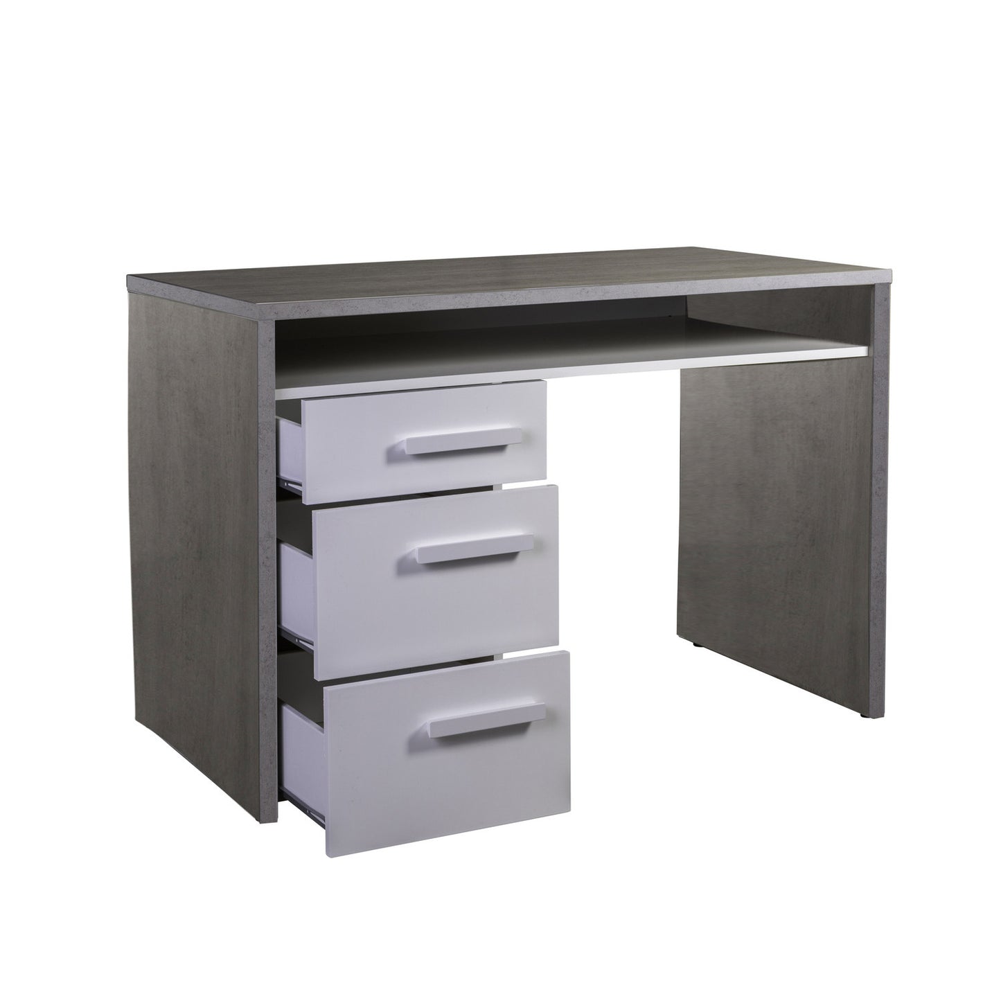 Bureau Mi Piace avec 3 tiroirs et 1 compartiment
