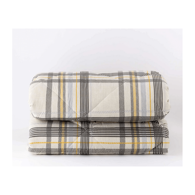 Couette Tartan 1 Carré et Demi 180 x 200 cm