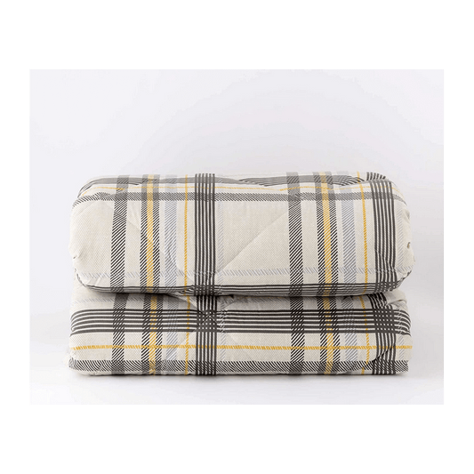 Couette Tartan 1 Carré et Demi 180 x 200 cm