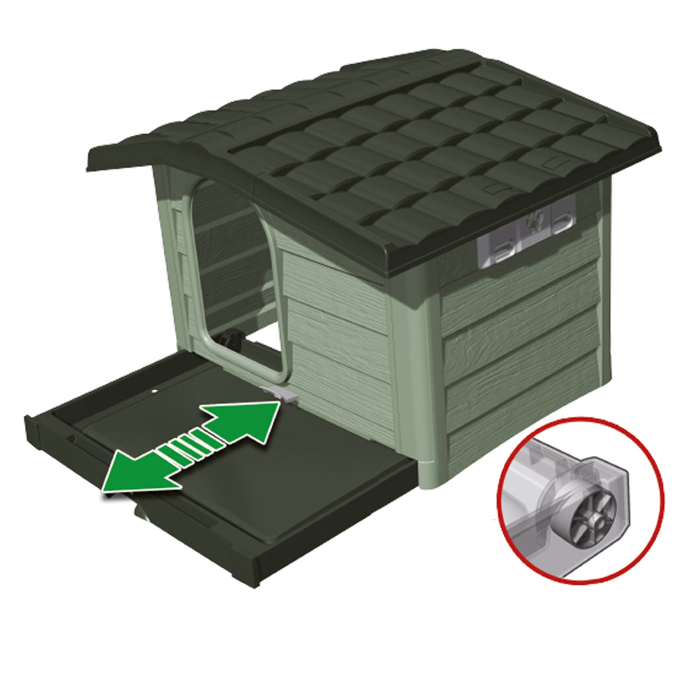 Niche de bungalow beige