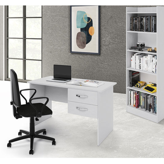 Bureau Tiffany avec tiroirs blancs