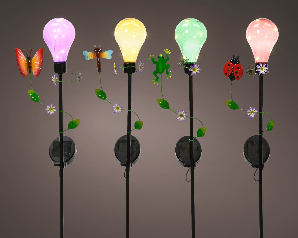 Piquet solaire fixe léger en plastique