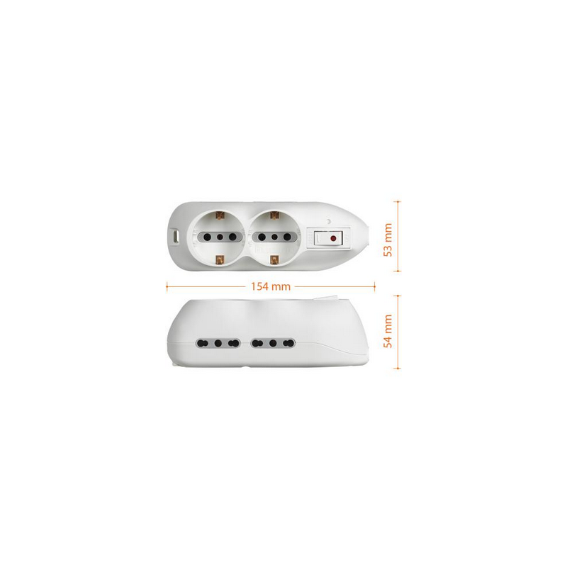 Multiprise 4 prises S3695DB