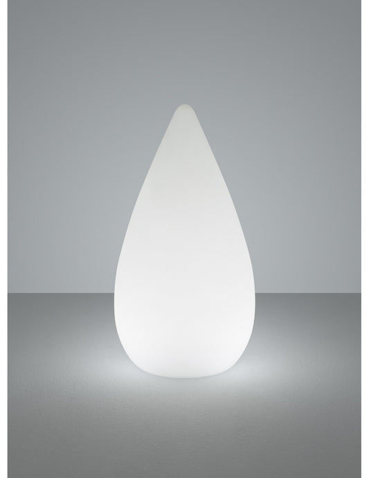 Éclairage extérieur en trio LED RGBW Palmas IP44 en forme de larme