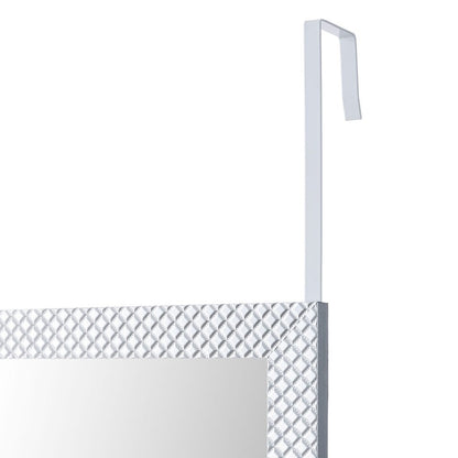 MIROIR DE PORTE ARGENT