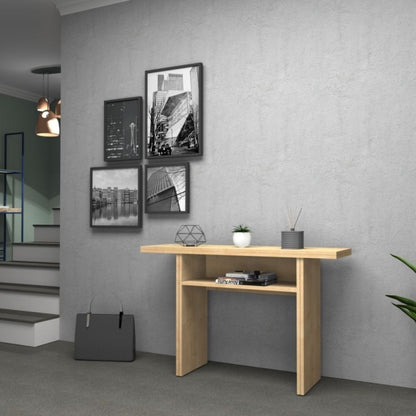 Table console pliante Chêne IKEBANA 120x40x h76 cm