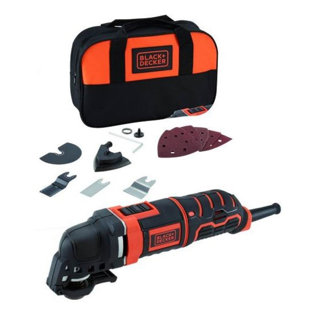 Outil multifonction de 3 000 watts avec sac Black+Decker et accessoires