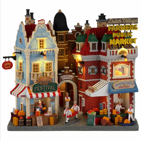 Festival du fromage hollandais et marché fermier du village de Noël