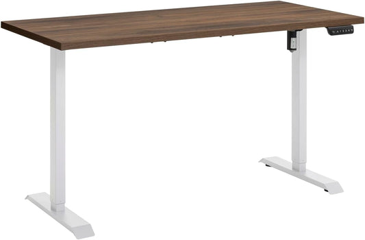 Bureau réglable en hauteur avec moteur et écran - 150x69 cm