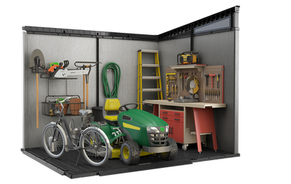 Abri de Jardin Artisan 9x7 Duotech Keter