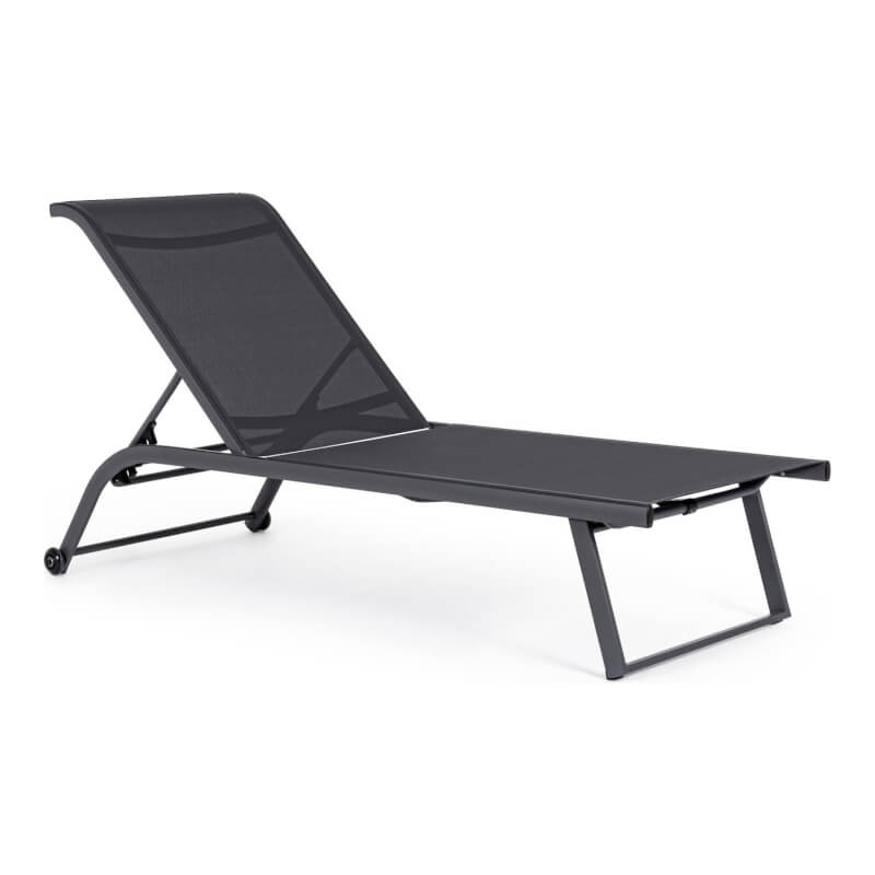 Transat avec Roues Taylor Gris Foncé et Anthracite