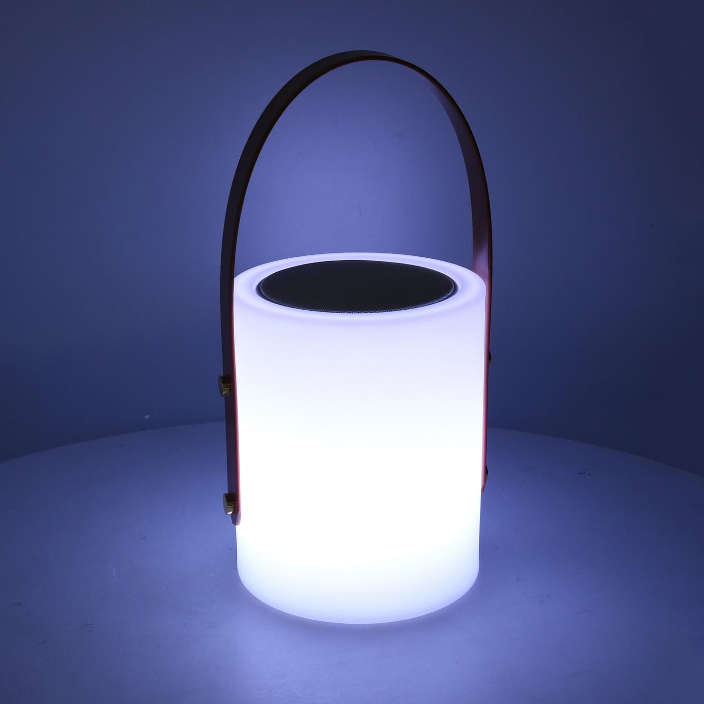 Lampe LED multicolore en plastique rechargeable avec musique cm20 h