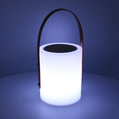 Lampe LED multicolore en plastique rechargeable avec musique cm20 h