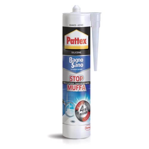 Mastic salle de bain neutre anti-moisissure - 300ml - coloris blanc