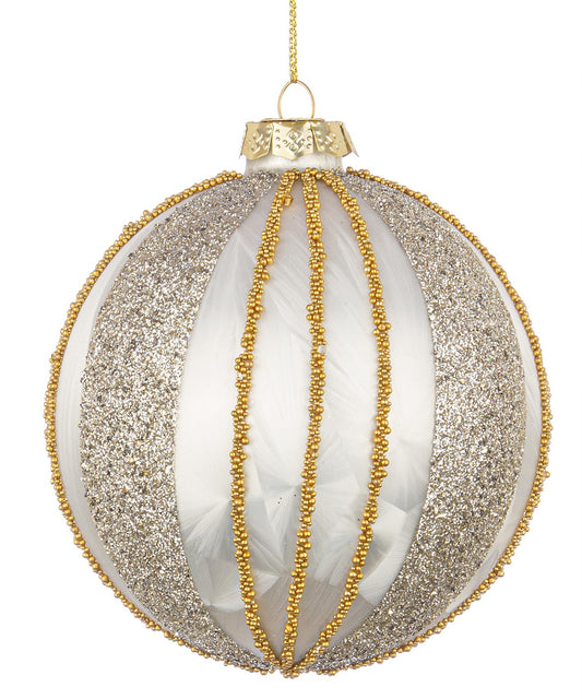 Victoria Bia Perl Vert Sphère En Verre D100mm